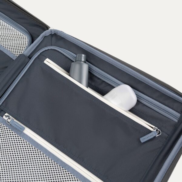 409209105_8vintagegrey-onbone Platinum® Elite Carry-On Hardside Spinner
